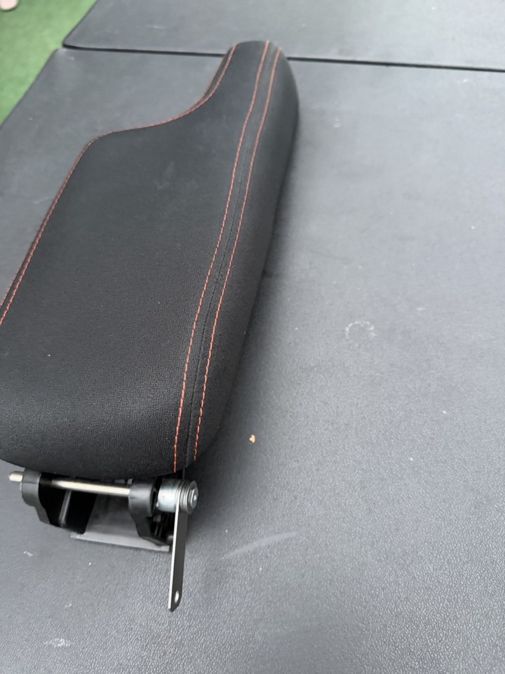 DEFECT 2015-2020 Honda Fit Center Console Black Cloth Armrest Lid Cover ...