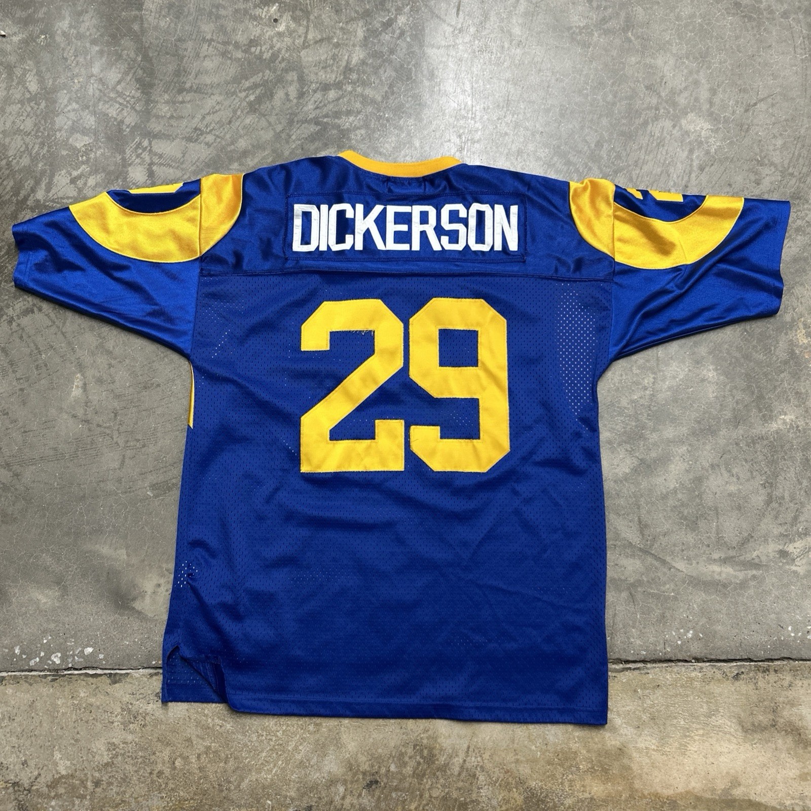 Vintage Nfl Los Angeles Rams Eric Dickerson Throwback Jersey Size Xxxl