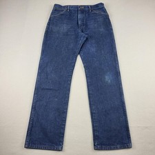 Vintage Wrangler Cowboy Cut Jeans Mens 32x31 Medium Wash Straight Tag 32x32