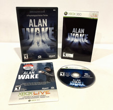 ALAN WAKE LIMITED COLLECTOR’S EDITION MICROSOFT XBOX 360 GAME W/ ADD-ON CODE