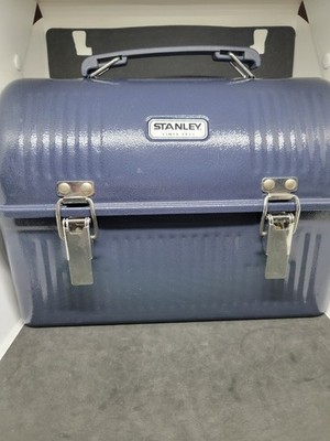 Stanley Classic Steel 10qt 9.5L Lunch Box Dark Navy Blue BPA Free