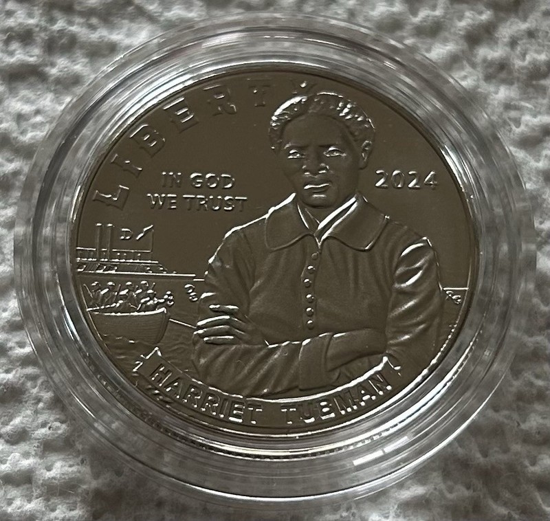 2024-D Harriet Tubman Commemorative Clad Uncirculated Half Dollar 50c ~ OGP/COA!
