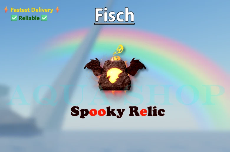 ROBLOX 🔥🟢 [FISCH] SPOOKY ENCHANT RELIC | FISCH FRIGHT RELIC |⚡FAST DELIVERY⚡