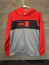 PUMA Youth Large Boys Hooded Sweatshirt Hoodie NWT