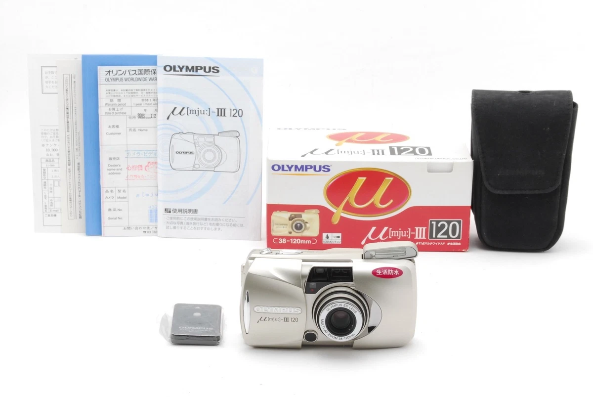 Olympus µ[mju:]-III 120 Film Cameras for sale | eBay