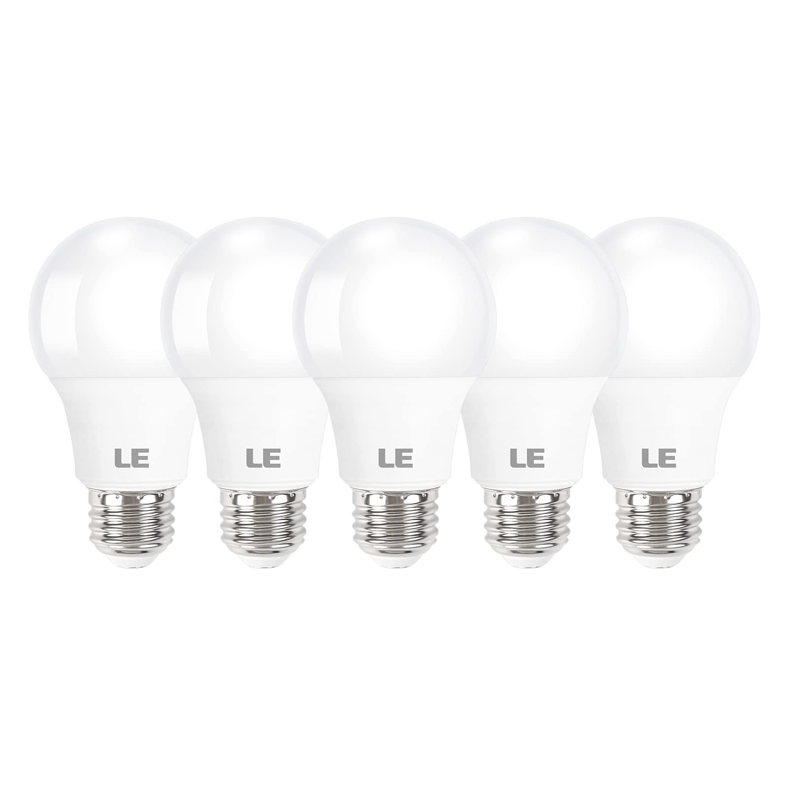 60 Watt Equivalent, 9w 800 Lumens Non-dimmable, Daylight