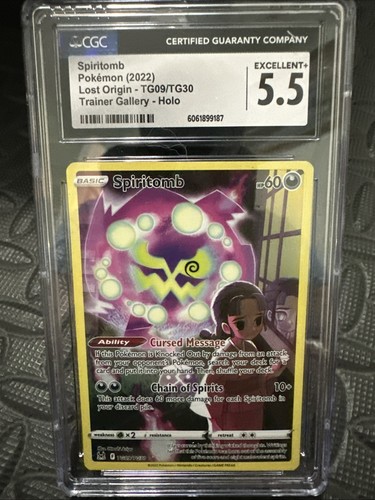 Spiritomb graded CGC 5.5 for sale on eBay