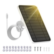 5V 4W Solar Panel for Eufycam, eufycam Securi Multi One Size Read Description!