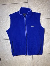 Vintage PATAGONIA Retro Fleece Vest 26700 Women’s X Large Made In USA Xl Purple
