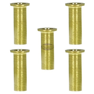 1/4'' Brass Compression Insert Fitting for Air Water Fuel Oil Applications 5-Pack