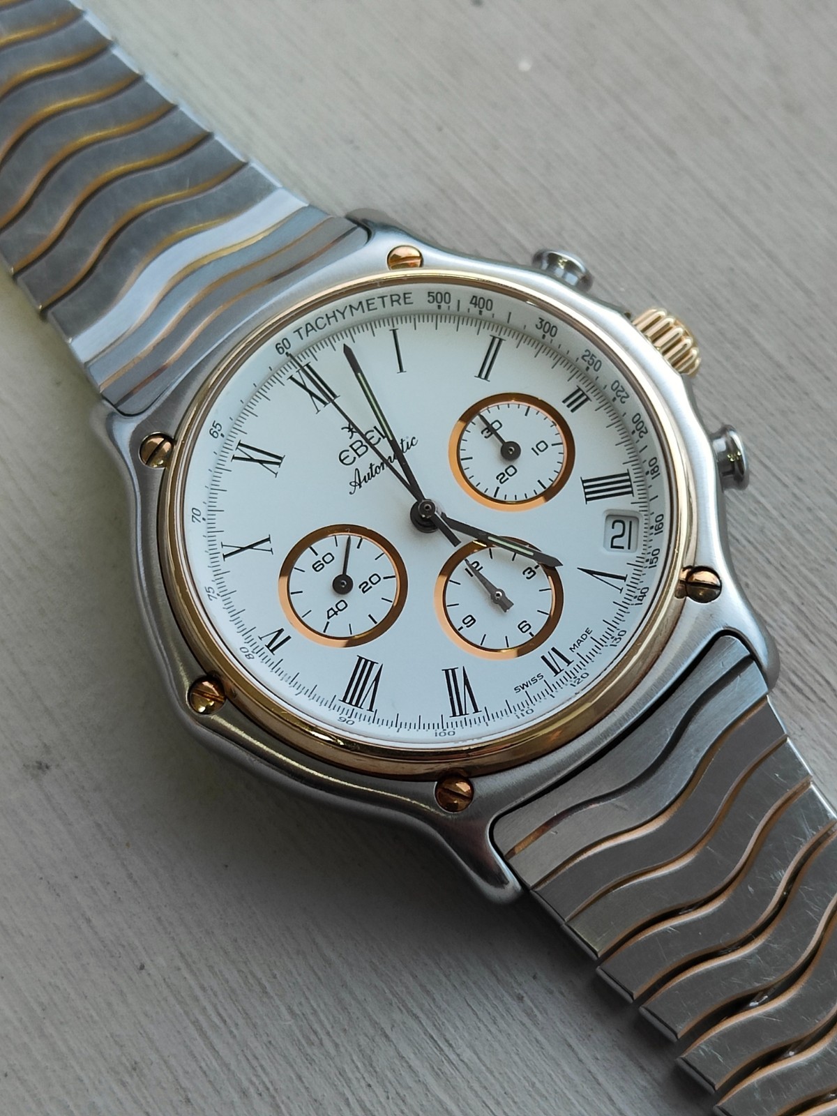 1134901 Ref. Watch EBEL Vintage Zenith Automatic Primero Chronograph El - VintageWatches.PK 1134901 Ref. Watch EBEL Vintage Zenith Automatic Primero Chronograph El - vintagewatches.pk