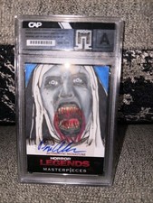 2025 Horror Legends Sketch Card 1/1 Auto Bonnie Aarons Art By Calimlim
