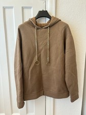 women s brown hoodie top