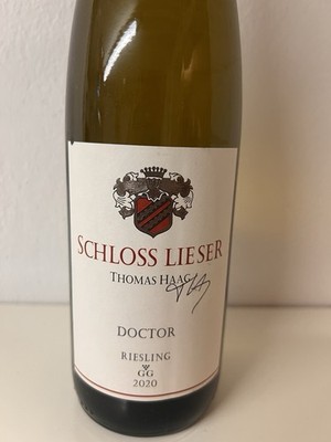 Schloss Lieser Bernkasteler Doctor Riesling GG 2020 absolute Rarität