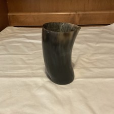 Horn Drinking Cup- 3-3/4" Tall