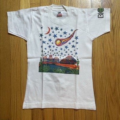 Vintage BIOSPHERE 2 RESEARCH FACILITY ARIZONA GRAPHIC T-Shirt YOUTH 10-12 MEDIUM