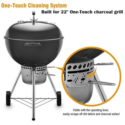 One-Touch Cleaning System Kit Design for Weber Kettle Grill,for 7444 Weber Grill