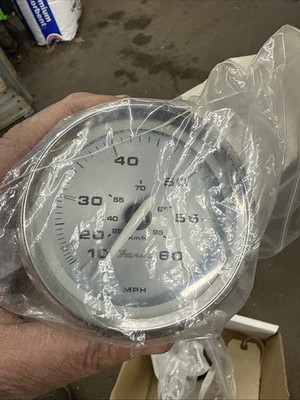 FARIA BEEDE 4'' SPEEDO GAUGE KRONOS SS - NEW OLD DEALER STOCK PART 1717990