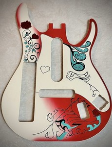 RARE Official Guitar Hero Jimi Hendrix Monterey Pop Faceplate Promo Prize (WON!)