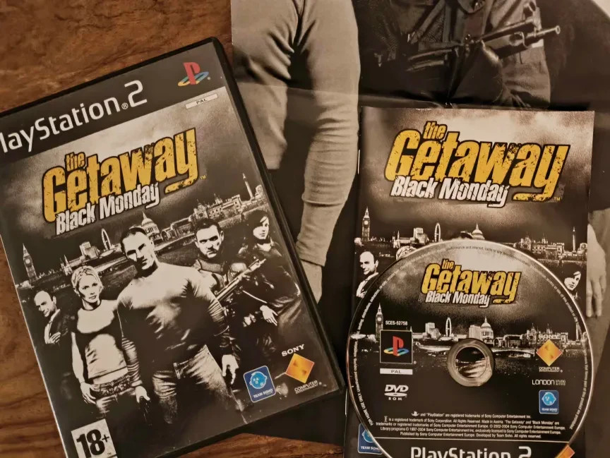 ✅The Getaway Black Monday Ps2 Jeu Playstation 2 Pal FR Très Bon état CIB OVP