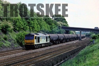 35mm Dia BR British Rail Diesellok Class 60 60052 1996 orig