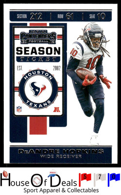 2019 Panini Contenders #35 DeAndre Hopkins Football Card Texans Comb Ship