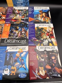 Sega Dreamcast Magazine Demo Discs Lot (10) CIB Tested And Working
