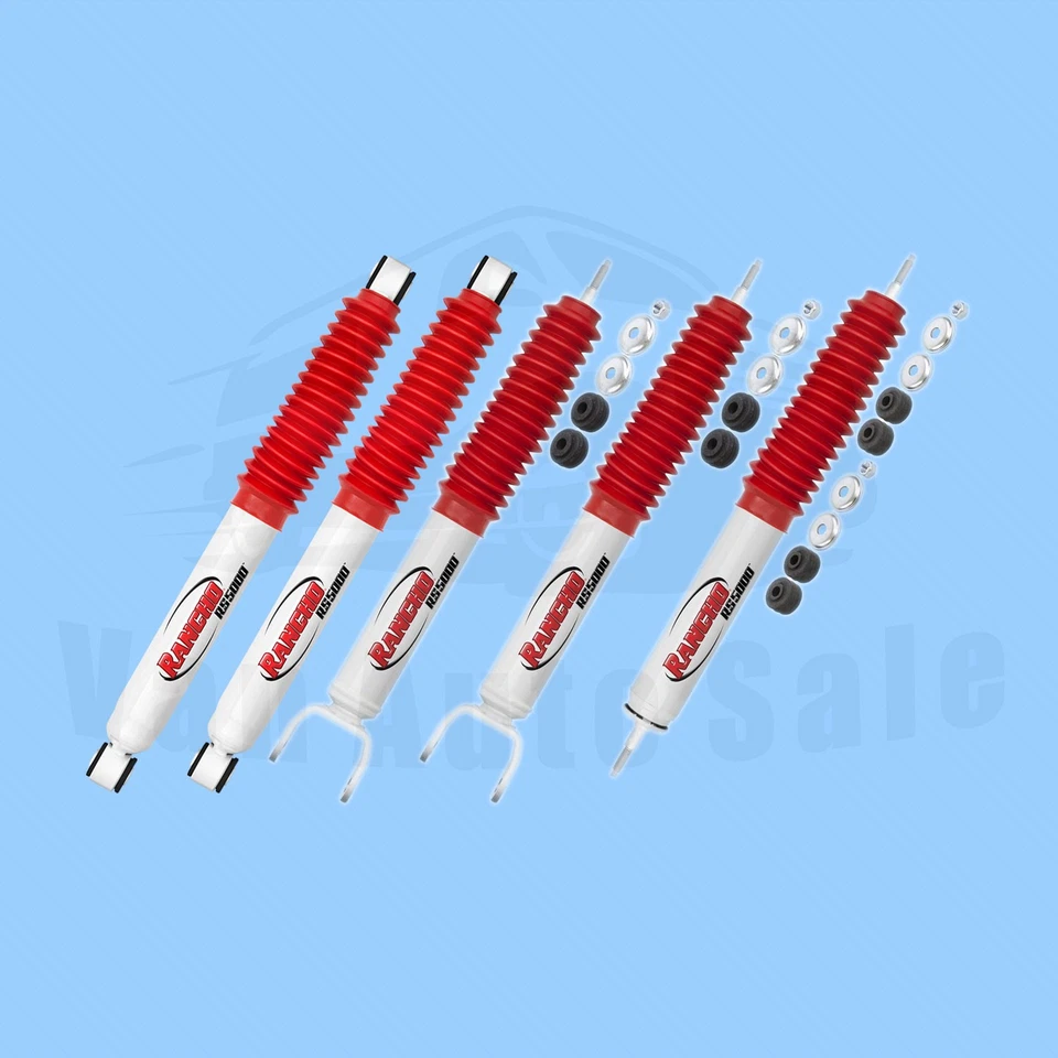 2000-2001 Gmc Yukon XL 1500 2WD Rancho RS5000 Hydro Shocks & Stabilizer - Image 2 of 4