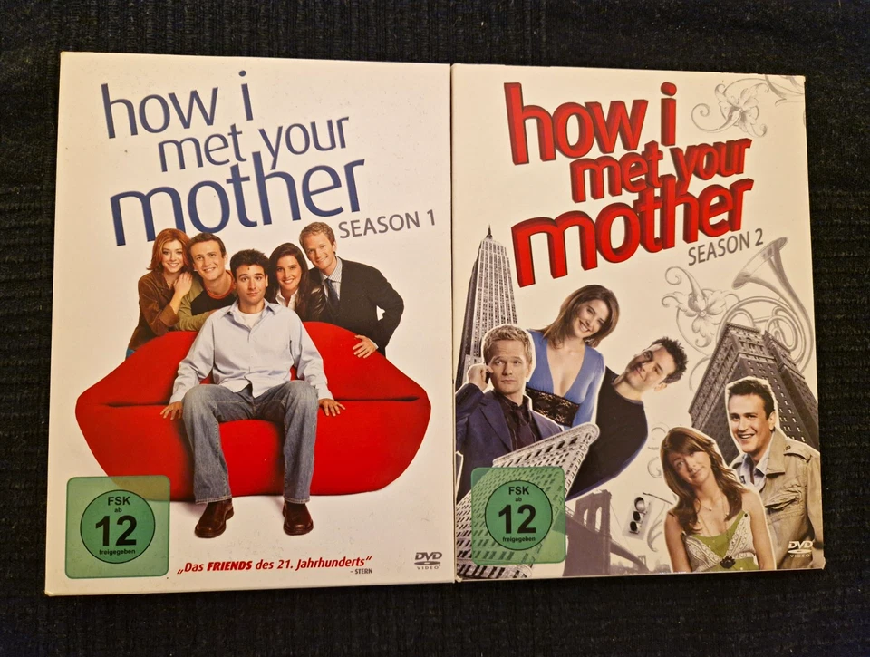 How I Met Your Mother – Fernsehserie Staffel 1 & 2 auf DVD - Bild 1 von 3