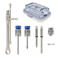 Implant Screwdrivers Hex 1.27 Drivers Manual Torque Wrench Adapter Adin Camlog