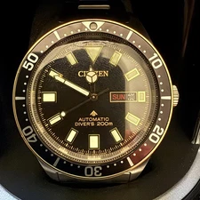 Citizen Promaster NY0125-83E Automatic Divers 200m Watch Mens Stainless Steel