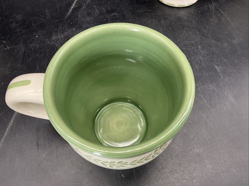 4 Pfaltzgraff Circle Of Kindness Merriweather Pattern Coffee Mugs 4” Tall - Picture 5 of 8