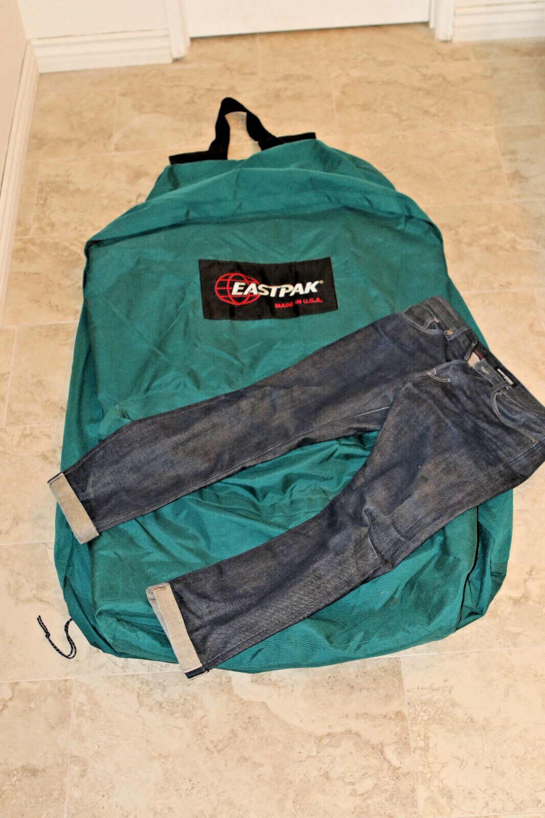 HUGE GIANT 150cm x85cm Vintage Eastpak Made in USA Promotional Backpack RARE NEW