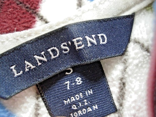 LANDS' END Girls Striped NORDIC Floral CABLE FLEECE Hood Knit SWEATER 4 6 7 8 10 - Picture 79 of 122