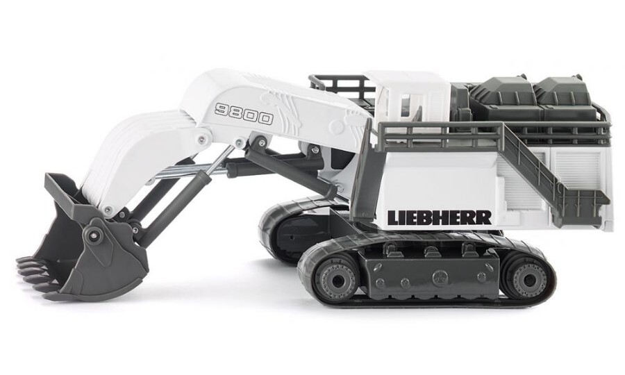 MODELLINO MEZZI CANTIERE INDUSTRIALI ESCAVATORE LIEBHERR R980 SCALA 1:87