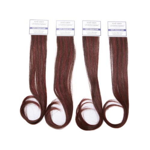 Jose Eber 4pc 100% Human Hair Enhancer Kit, Auburn 8" - 第 1/1 張圖片