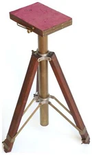 Graflex USA Crown camera compact stand tripod vintage wood