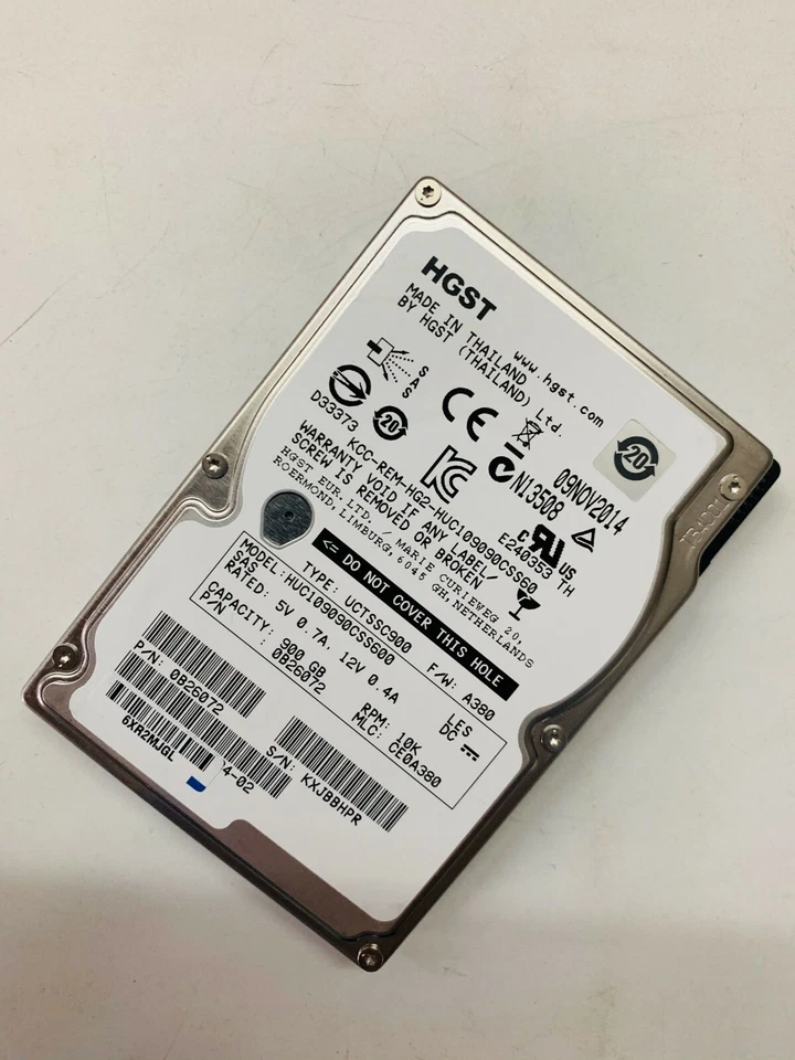 H.G.S.T HUC109090CSS600 10K 900GB SAS 2.5" SFF 6GB/s Server Hard Drive - Image 2 of 4