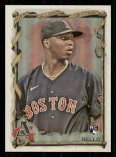 Brayan Bello 2023 Topps Allen & Ginter #127 Silver Portrait RC Boston Red Sox