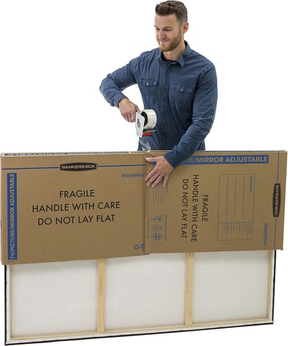 Adjustable - up to 65" TV/Picture/Mirror - Moving Box 3-Pack - Picture 2 of 6