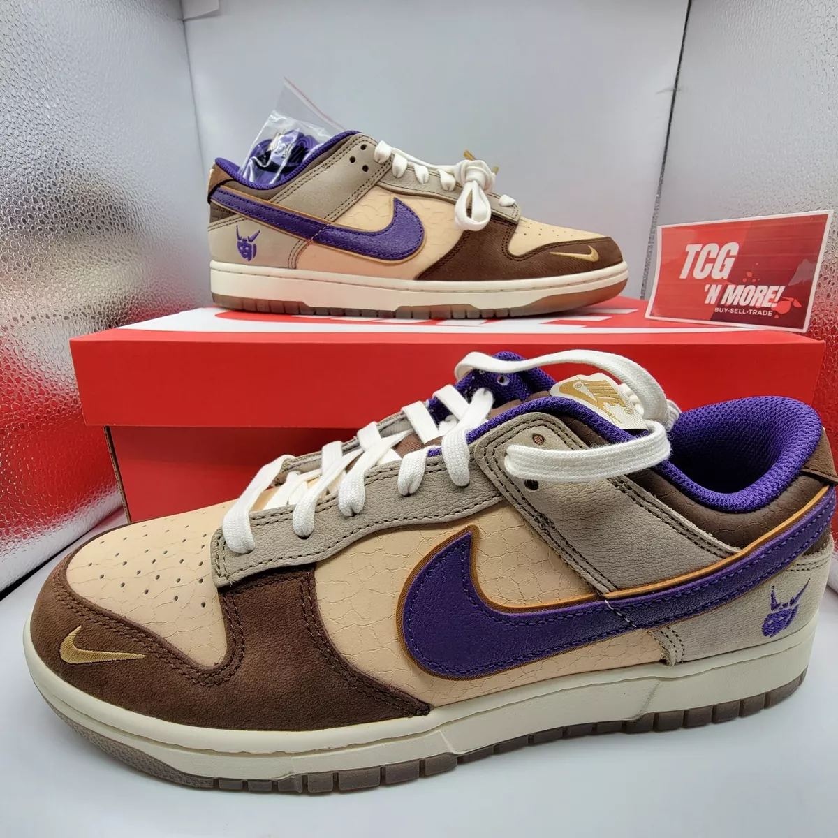 Size 10 - Nike Dunk Low Setsubun 2022 Brown Purple Japan SB high