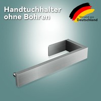 304 Edelstahl Handtuchhalter Handtuchreling Handtuchstange Ohne Bohren 215Mm Bad
