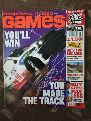 COMPUTER AND VIDEO GAMES C&VG MAGAZINE ISSUE 213 RETRO 90S
