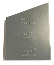 Huot Metric Drill Index 1mm To 7mm By 0.5mm Drill Case USA Made 11050
