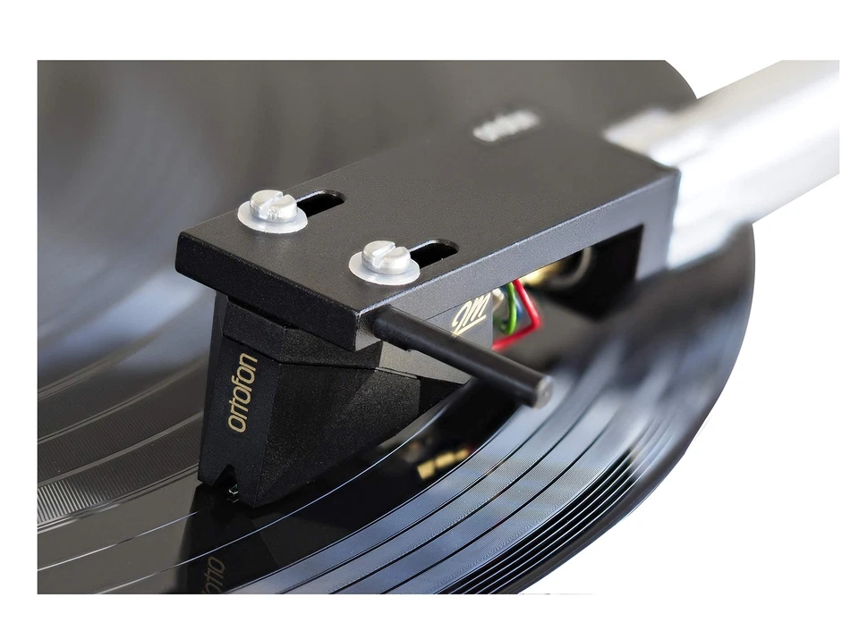Ortofon 2M Cartucho MM Negro Cabezal Premontado SH-4 Record Fonógrafo Aguja Foto 3 de 4