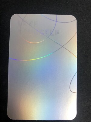 BTS SUGA LOVE YOURSELF ANSWER Official Photocards F Version Photo