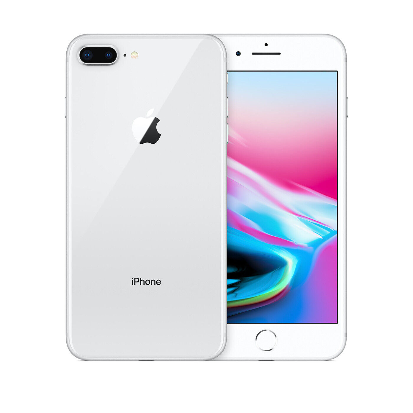 Apple iPhone 8 Plus - 256GB - Silver - (Unlocked) - A Very Good
