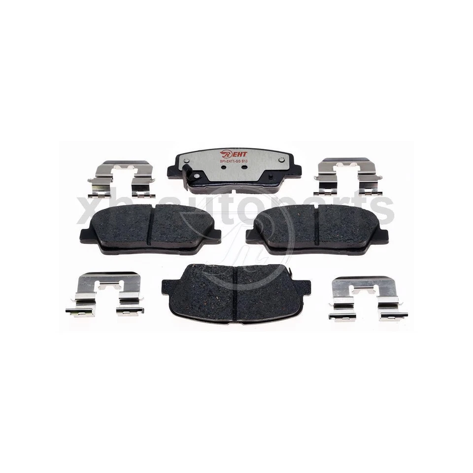 Juego de pastillas de freno de disco frenos Raybestos traseros 1X para Hyundai Entourage 2007~2010 Foto 2 de 2