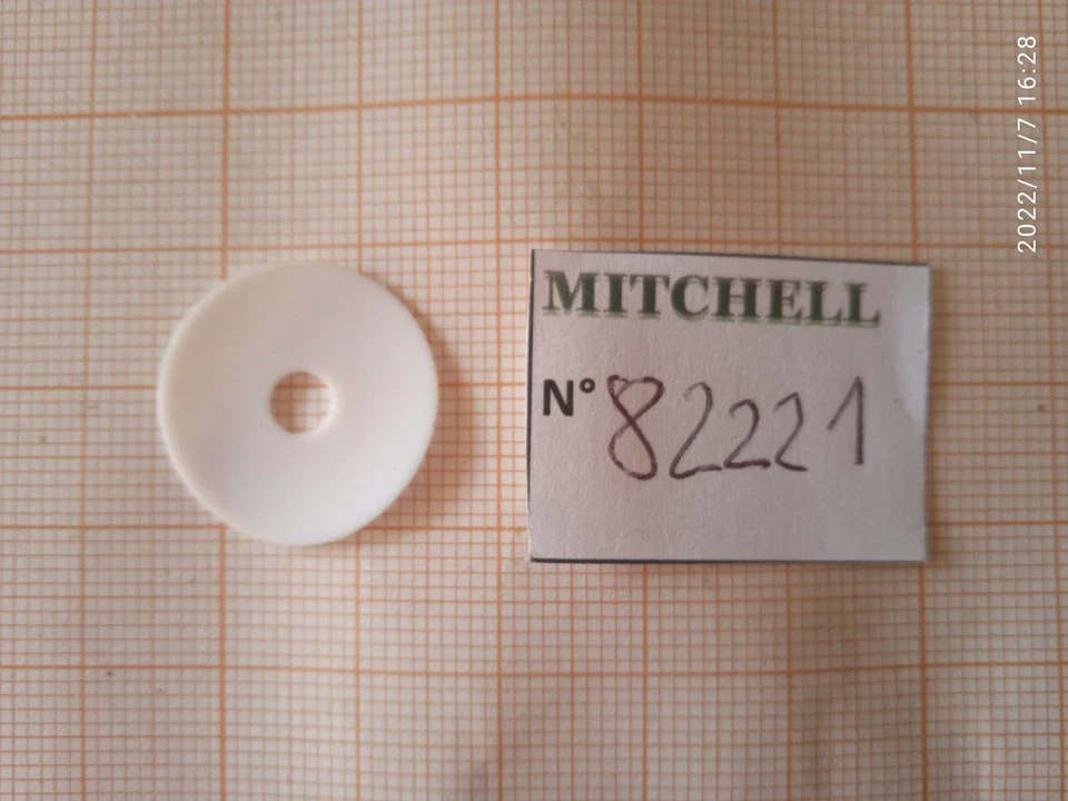 Pièce RONDELLE FREIN MOULINET MITCHELL 206 206S 207  DRAG WASHER REEL PART 82221 - Photo 1/1