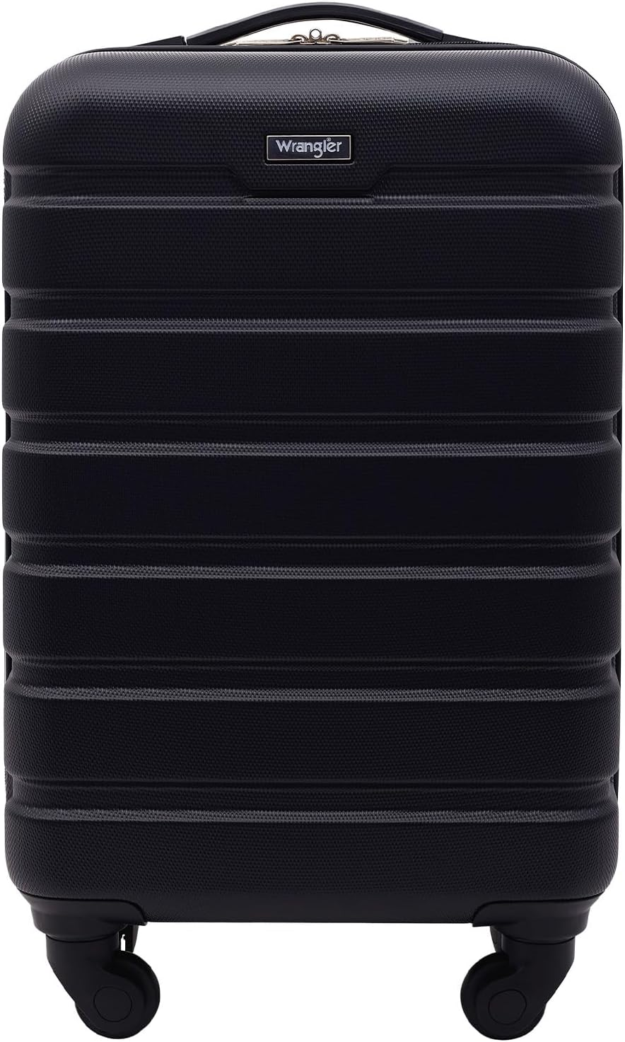 20-Inch Black Hardside Spinner Carry-On Luggage for Travel